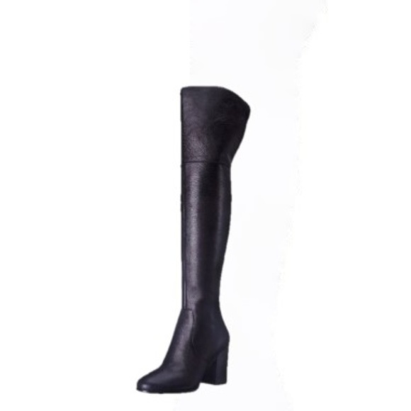 New Via Spiga OTK Leather Boots Retail $495 - Picture 2 of 8